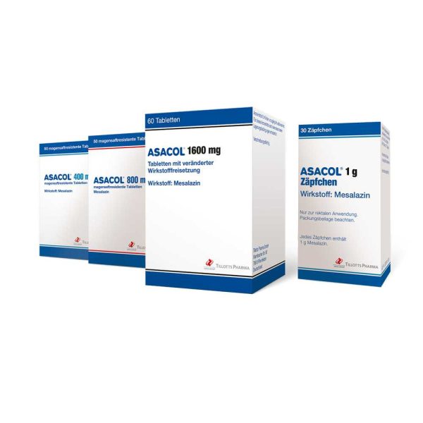 قرص و شیاف آساکول 500 Asacol